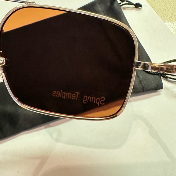 Burn Notice Shades Oliver peoples Victory 55 Michael Weston 523 Cognac Gold New - Picture 16 of 17